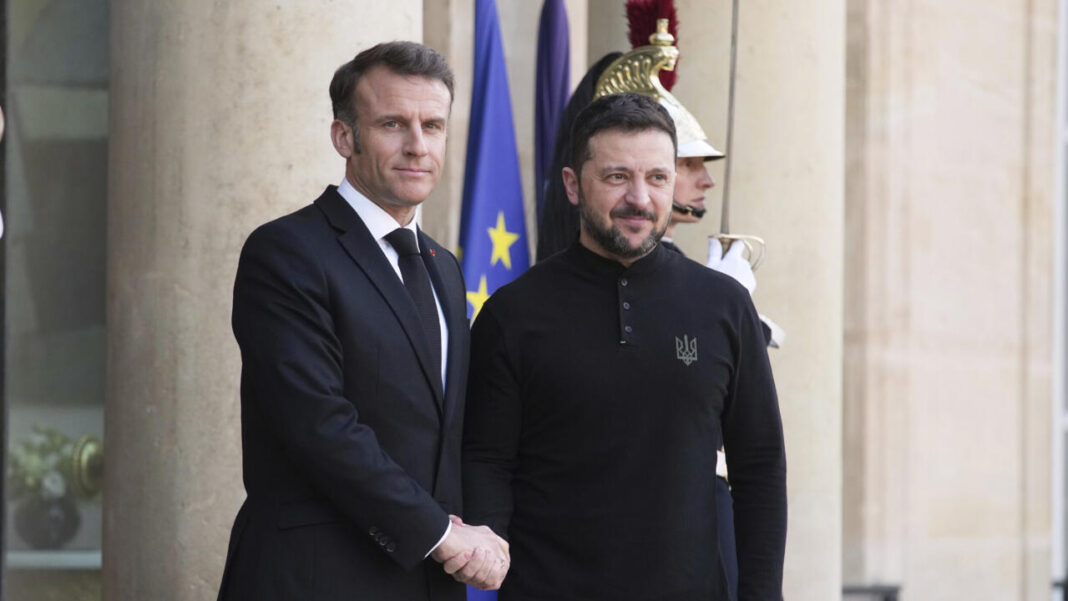 President Volodymyr Zelensky Receives Warm Welcome in Paris Amid Diplomatic Efforts